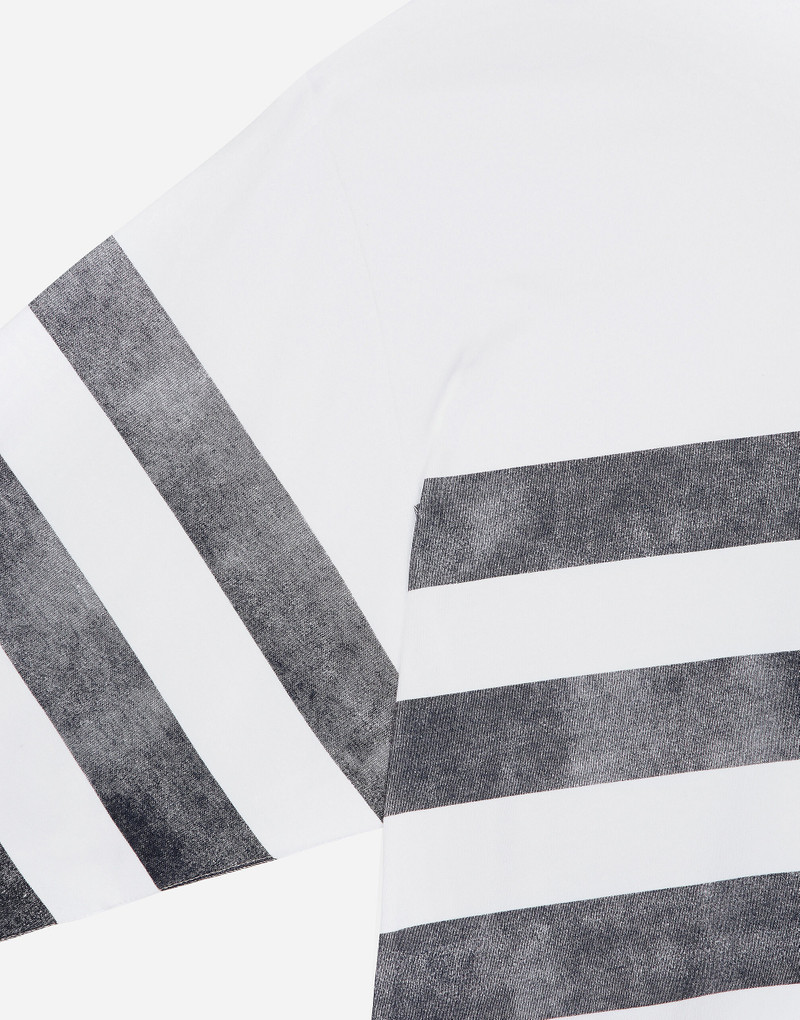 Short-sleeved Marina-print T-shirt 3