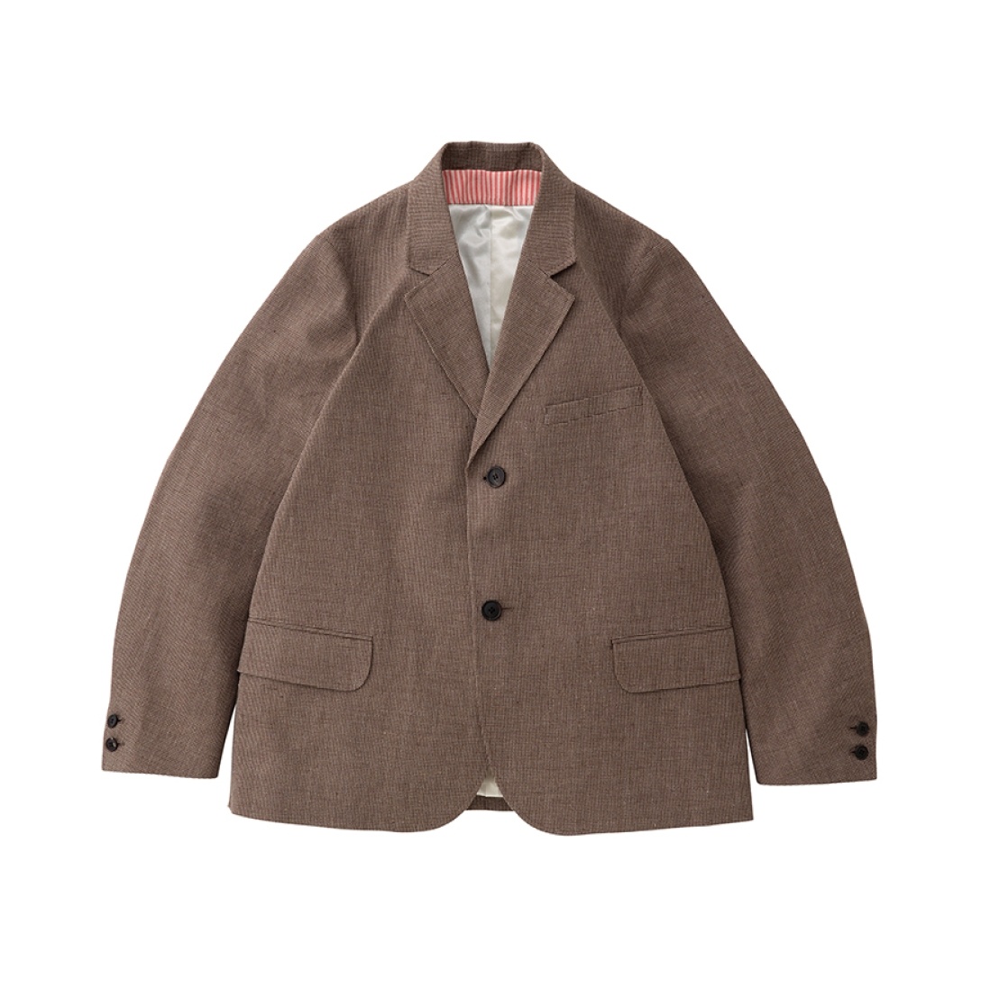 SOLEBURY BLAZER CHECK (W/L) BROWN - 1