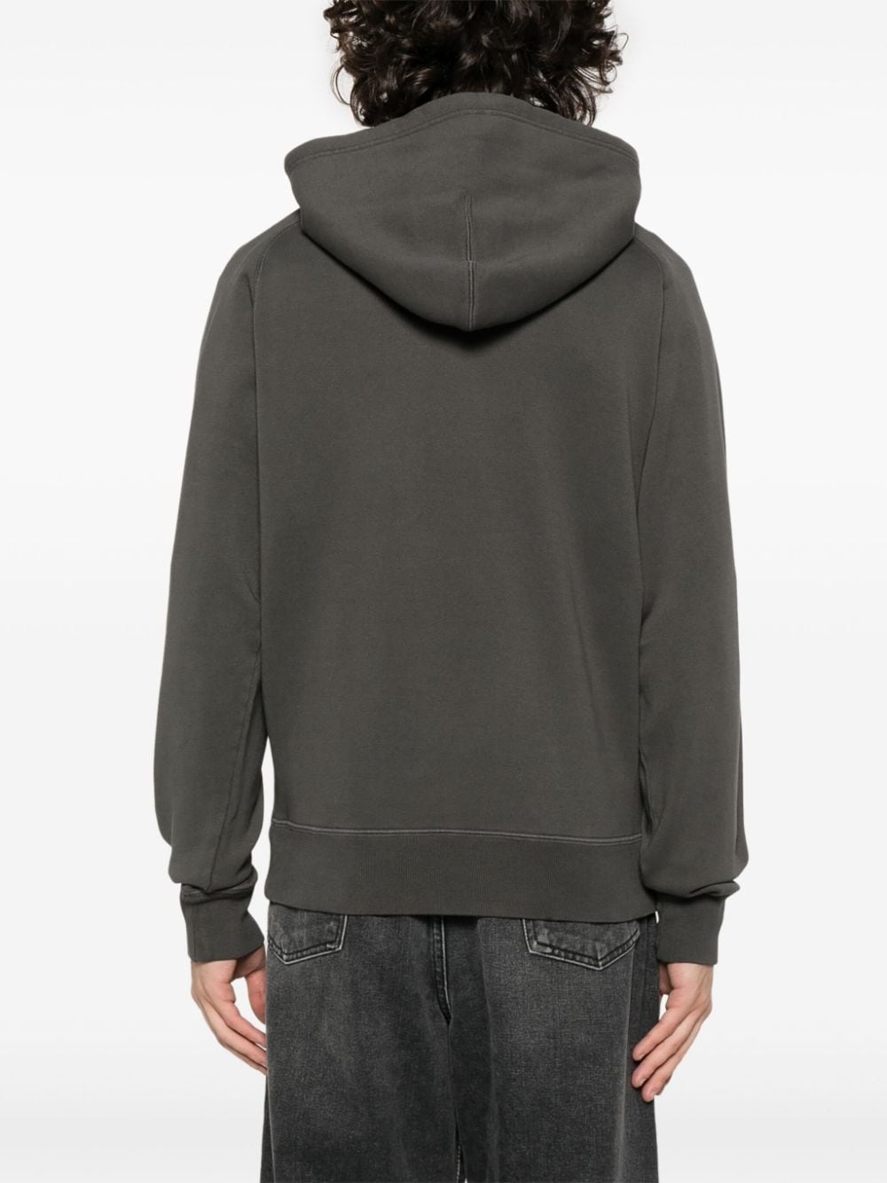 cotton drawstring hoodie - 4