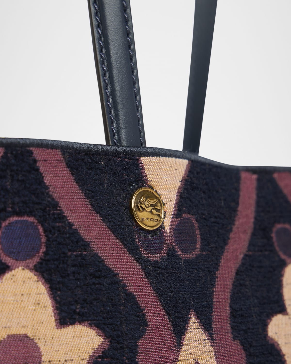 Essential Medium Jacquard Chenille Shopper Tote Bag - 5