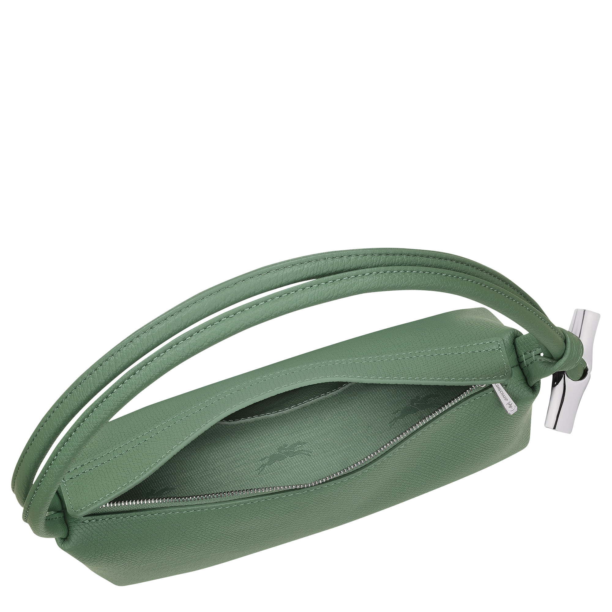 Le Roseau M Shoulder bag Oregano - Leather - 5