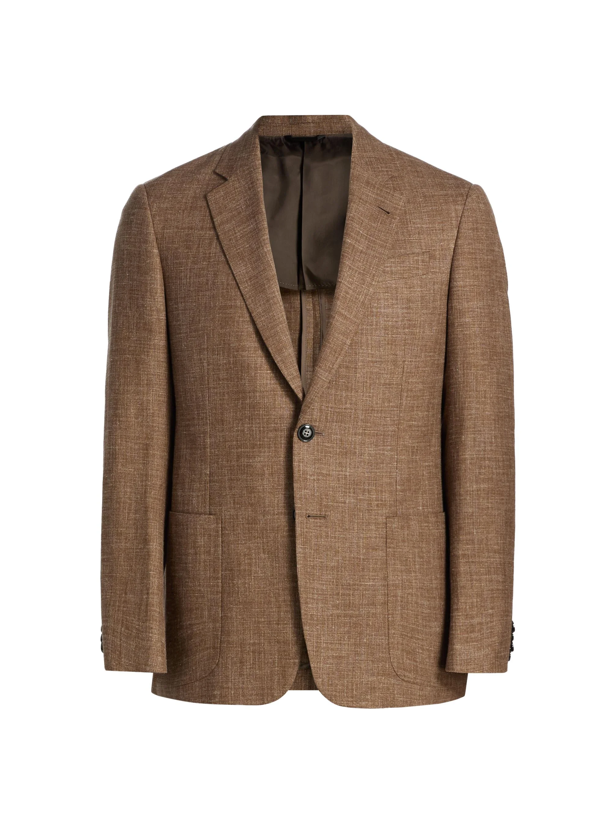 Men's Woven Sports Jacket - Tan - 1