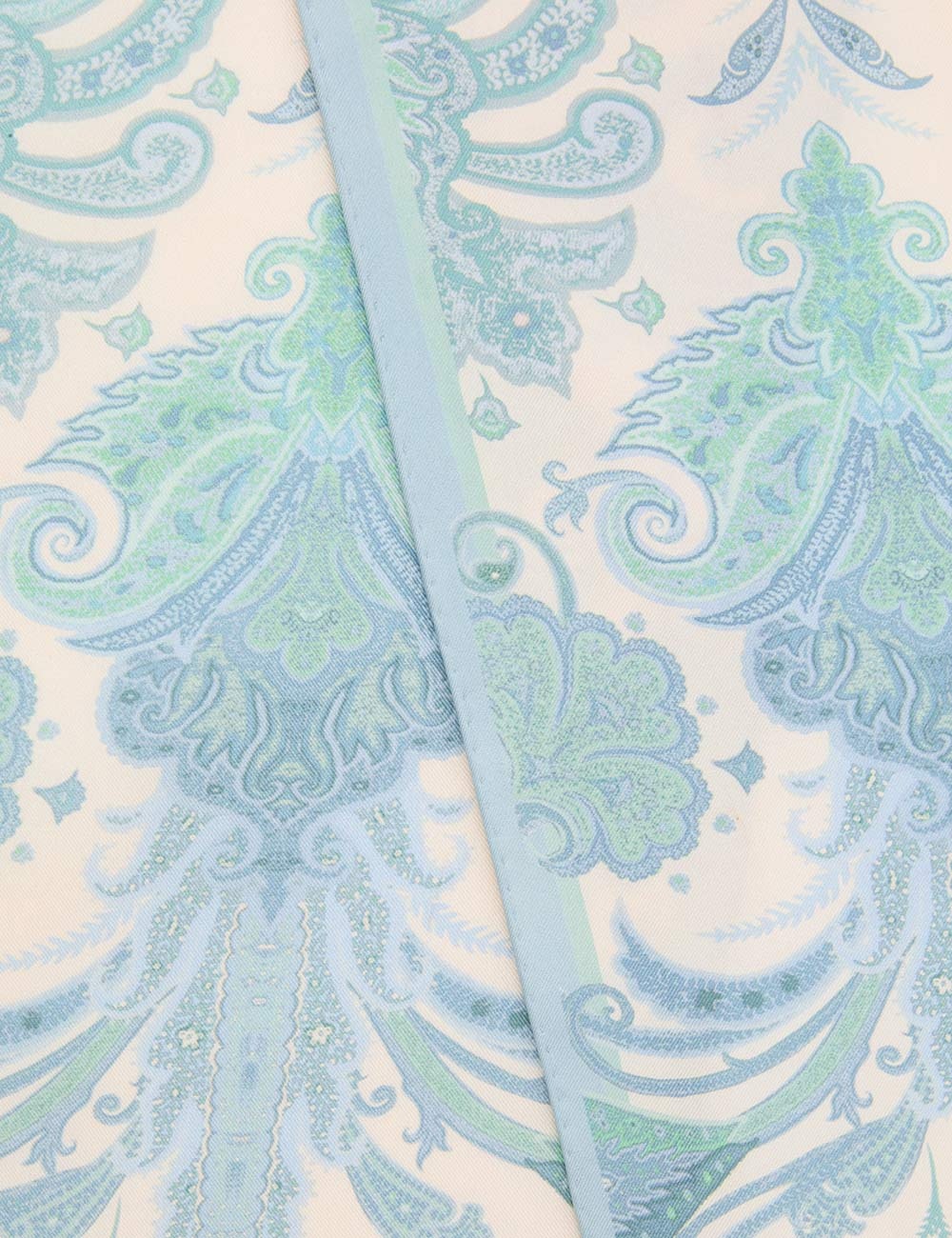 PRINTED SILK NECK SCARF - 6