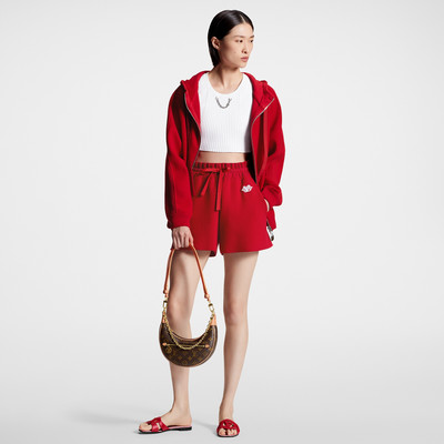 Louis Vuitton Mesh Accent Mini Shorts outlook