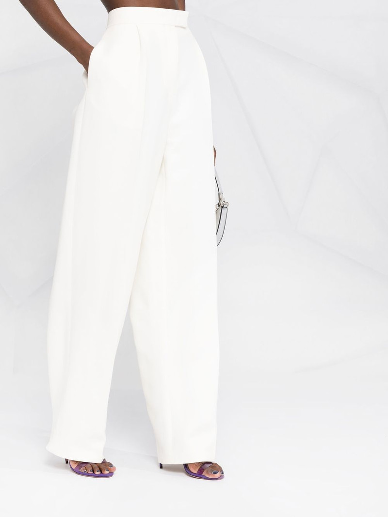 straight-leg high-waisted trousers 3