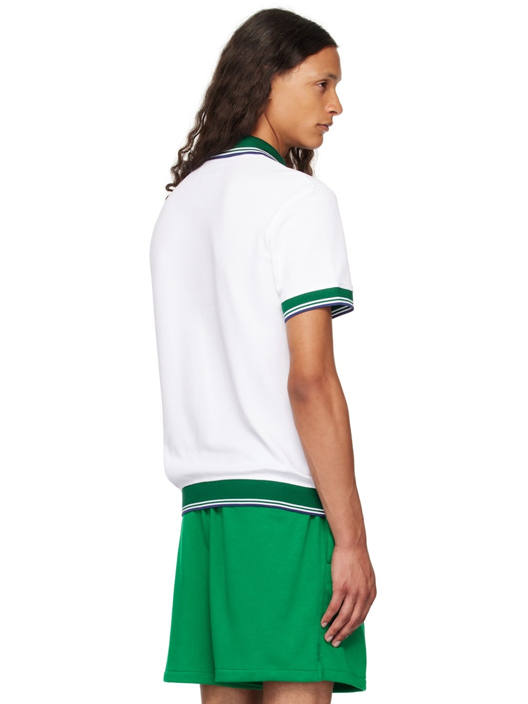 White Croquis De Tennis Polo - 3