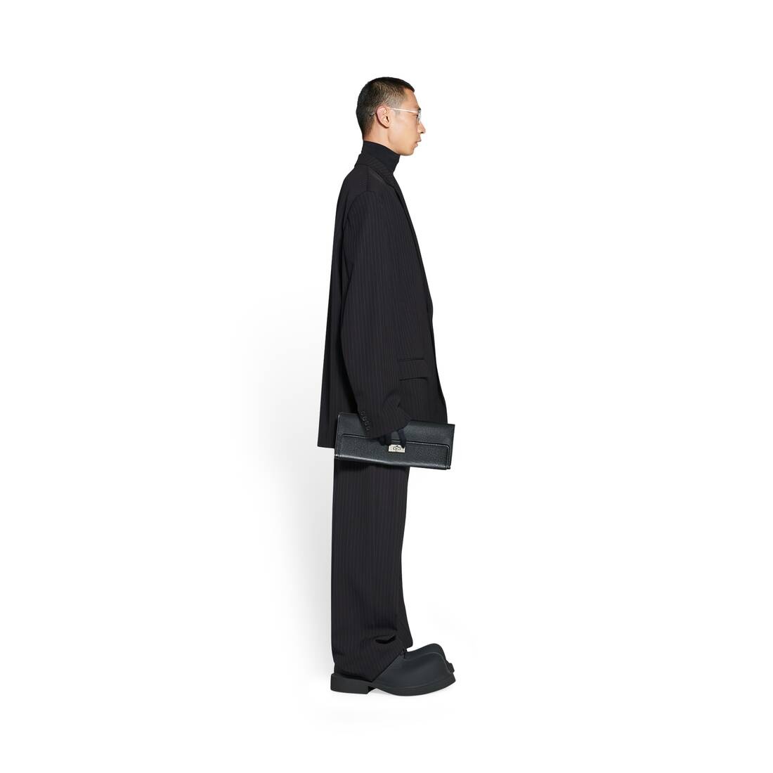 Oversized Jacket in Black - 3