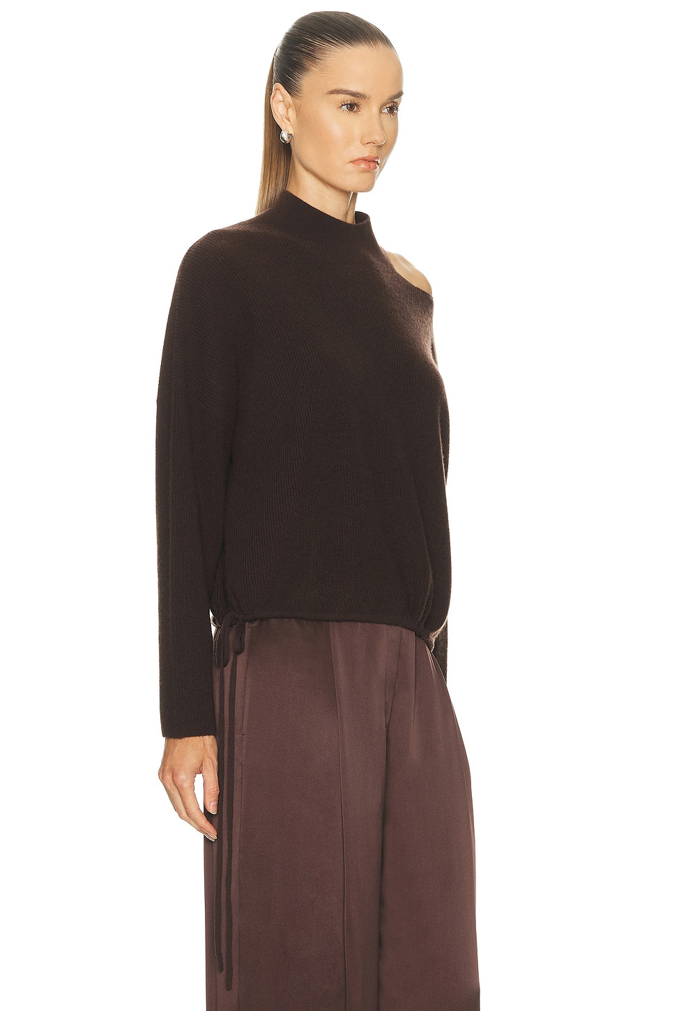 Open Shoulder Sweater - 2
