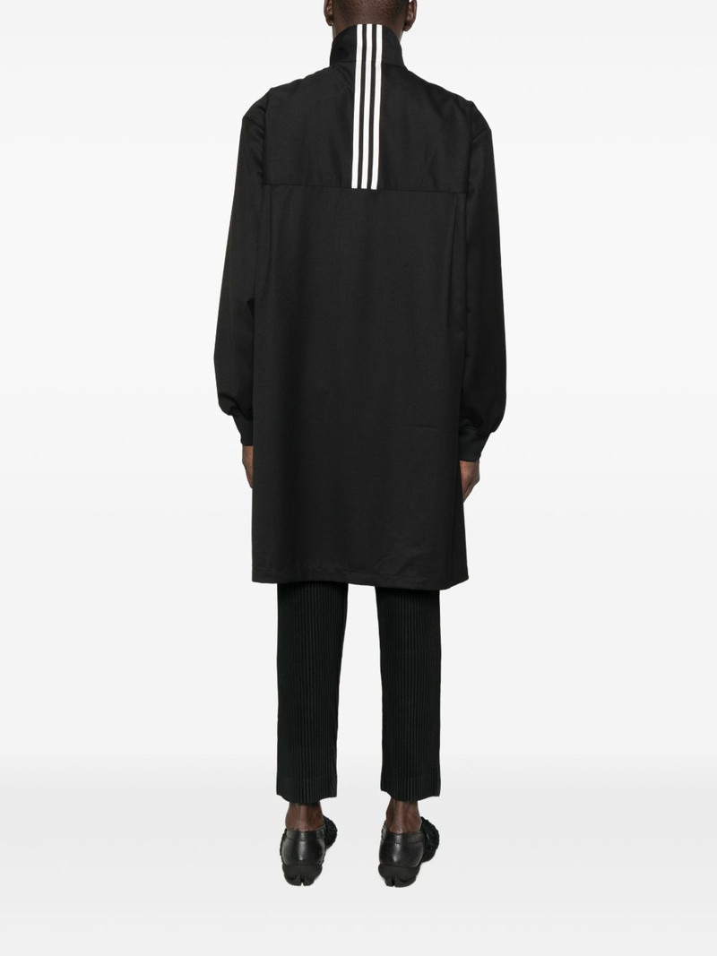 zip-front long jacket 4
