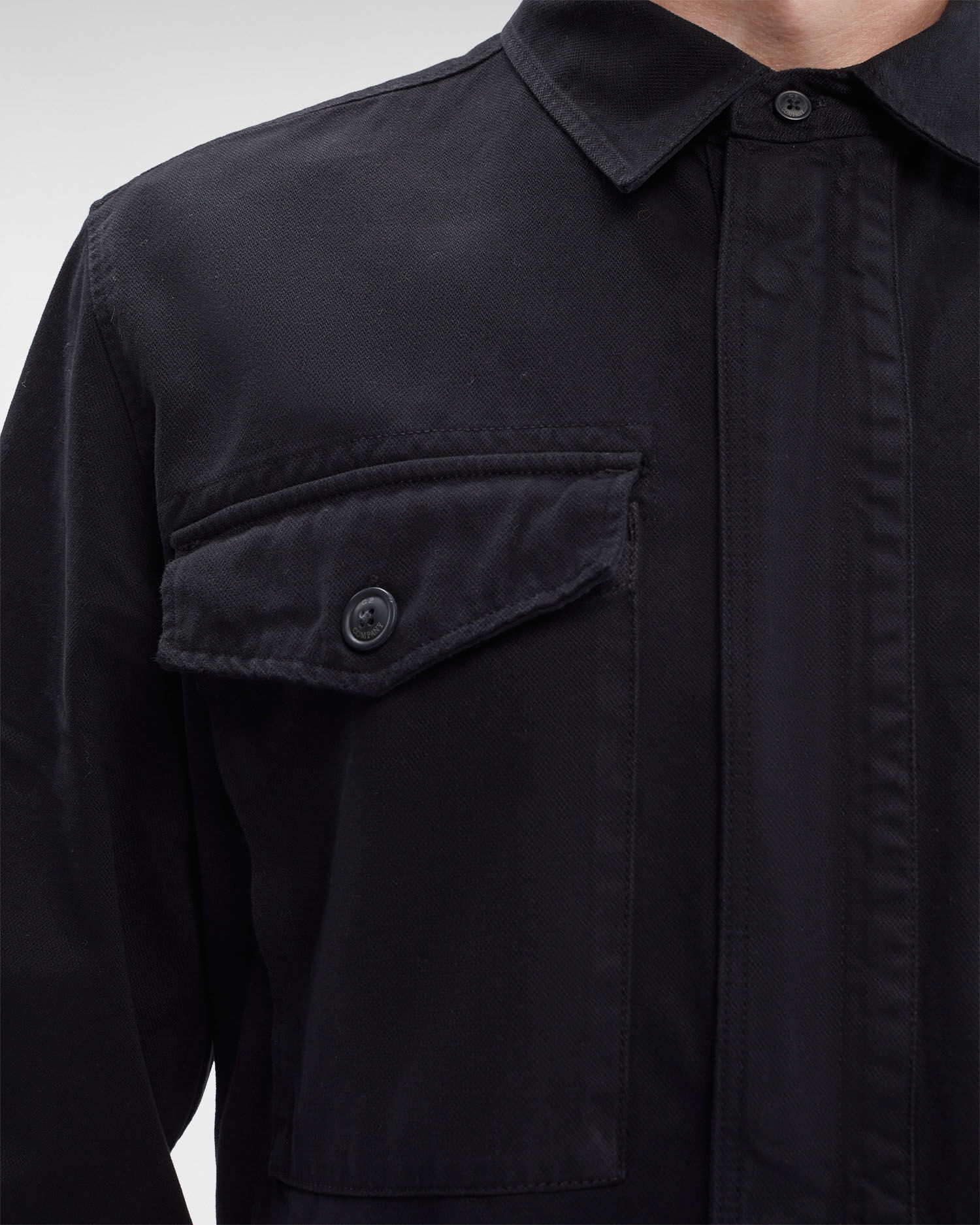 Military Twill Emerized Pocket Shirt - 5