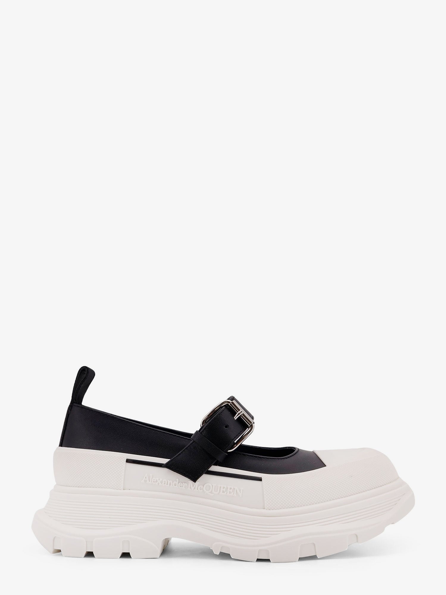 Alexander Mcqueen S.Rubber Leather Maryjane - 1