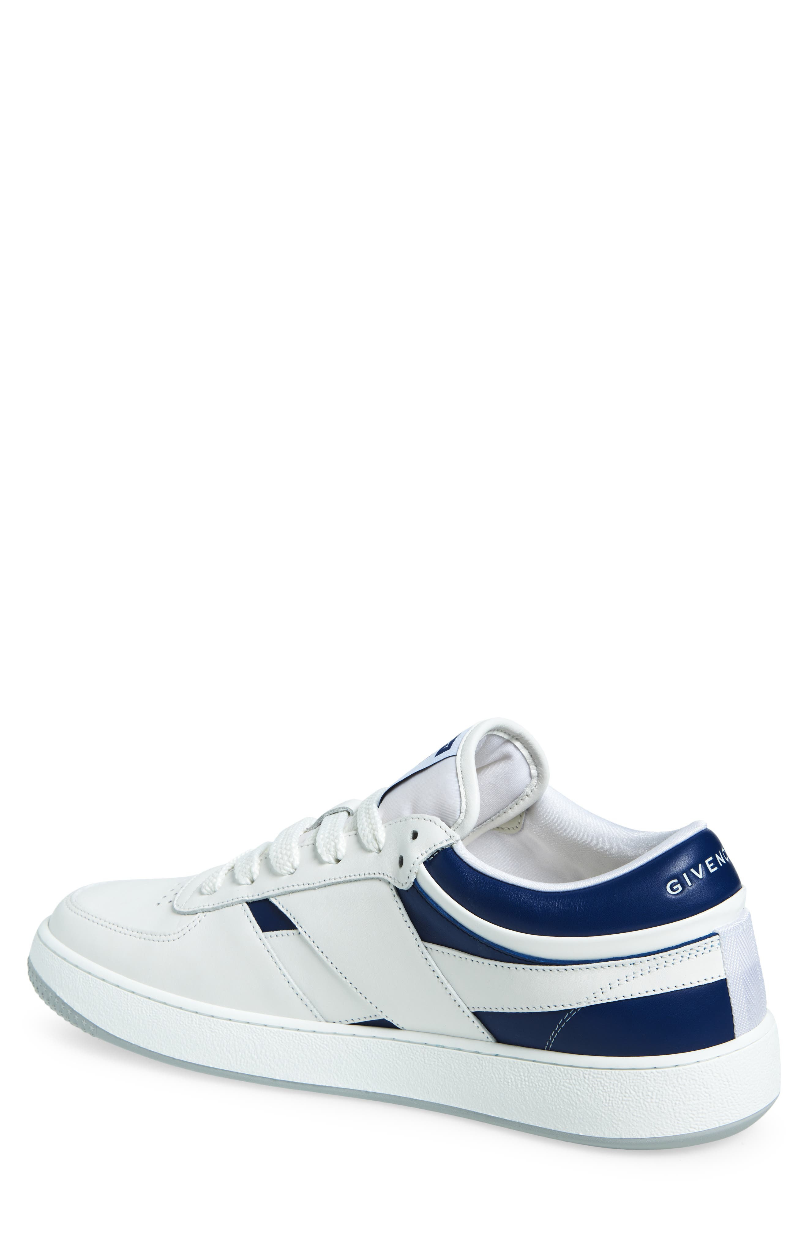 Givenchy G Move Low Top Sneaker in White/Navy at Nordstrom - 2