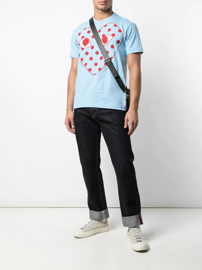 Comme des Garçons PLAY logo print T-shirt outlook