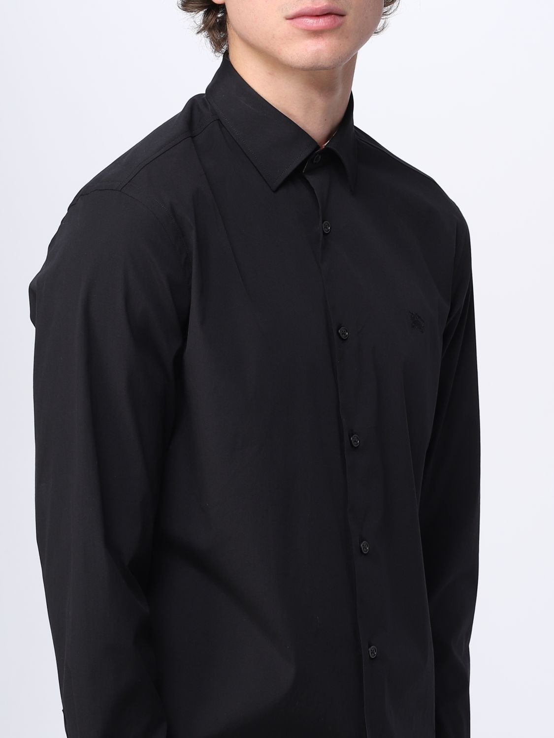 Burberry shirt in stretch cotton poplin - 5