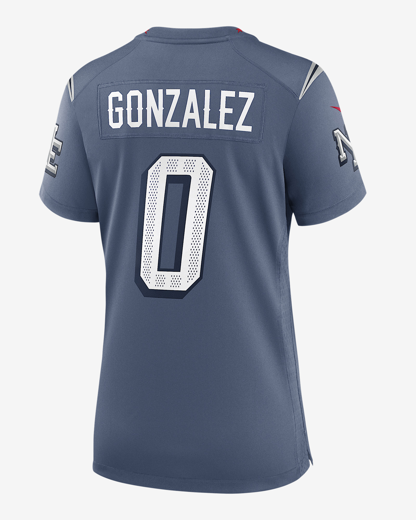 Christian Gonzalez New England Patriots Rivalries Collection Women’s Nike NFL Game Jersey - 2