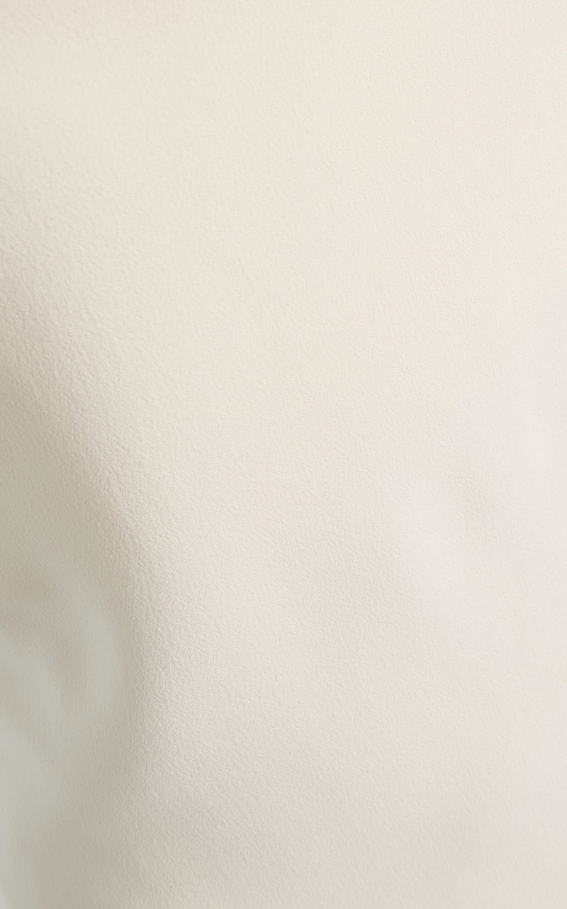 Twisted Crepe Dress off-white 5