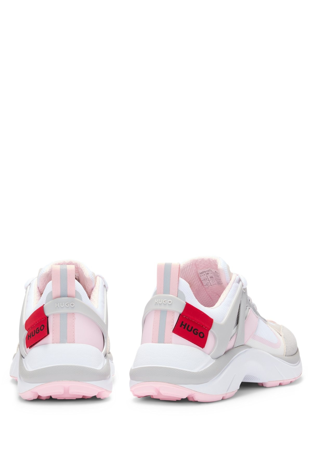 RUNNING-INSPIRED TRAINERS WITH MESH AND SUEDE - 6