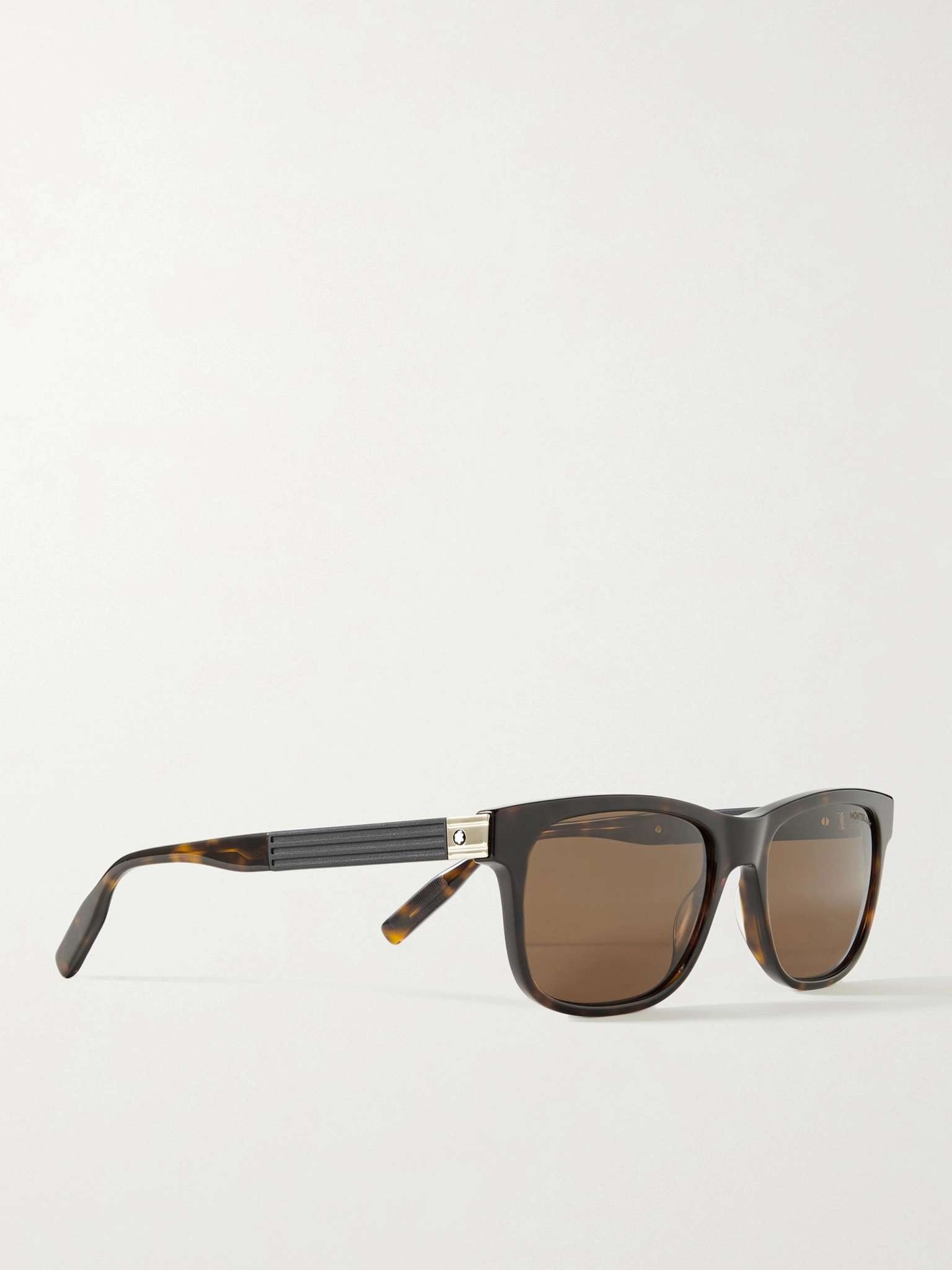 D-Frame Tortoiseshell Acetate Sunglasses - 2