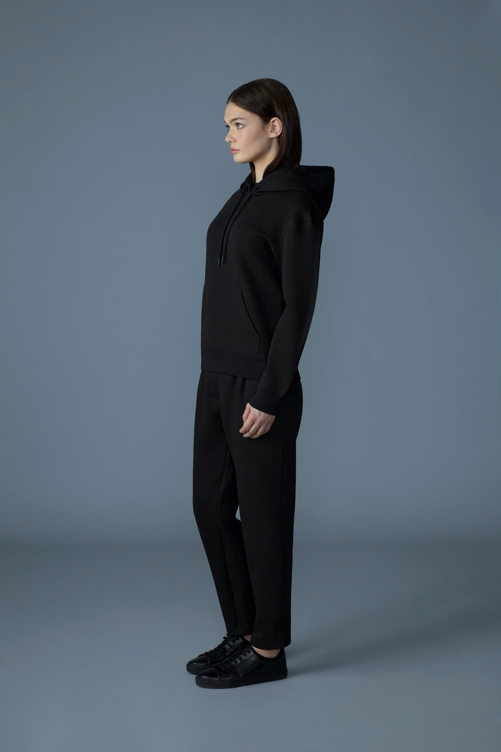KRYSTIANA Double-face Jersey hoodie - 3