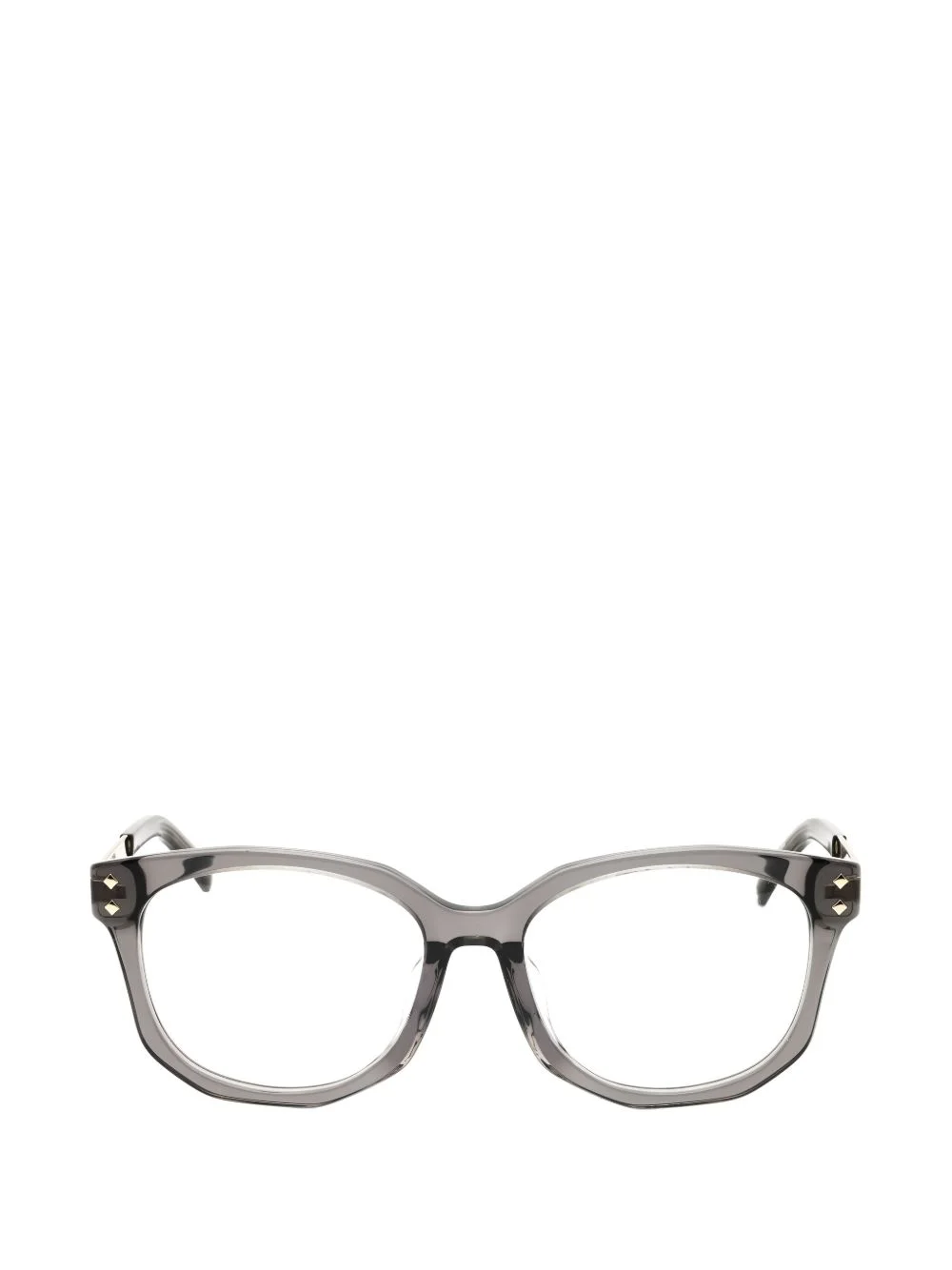 geometric-frame glasses - 1