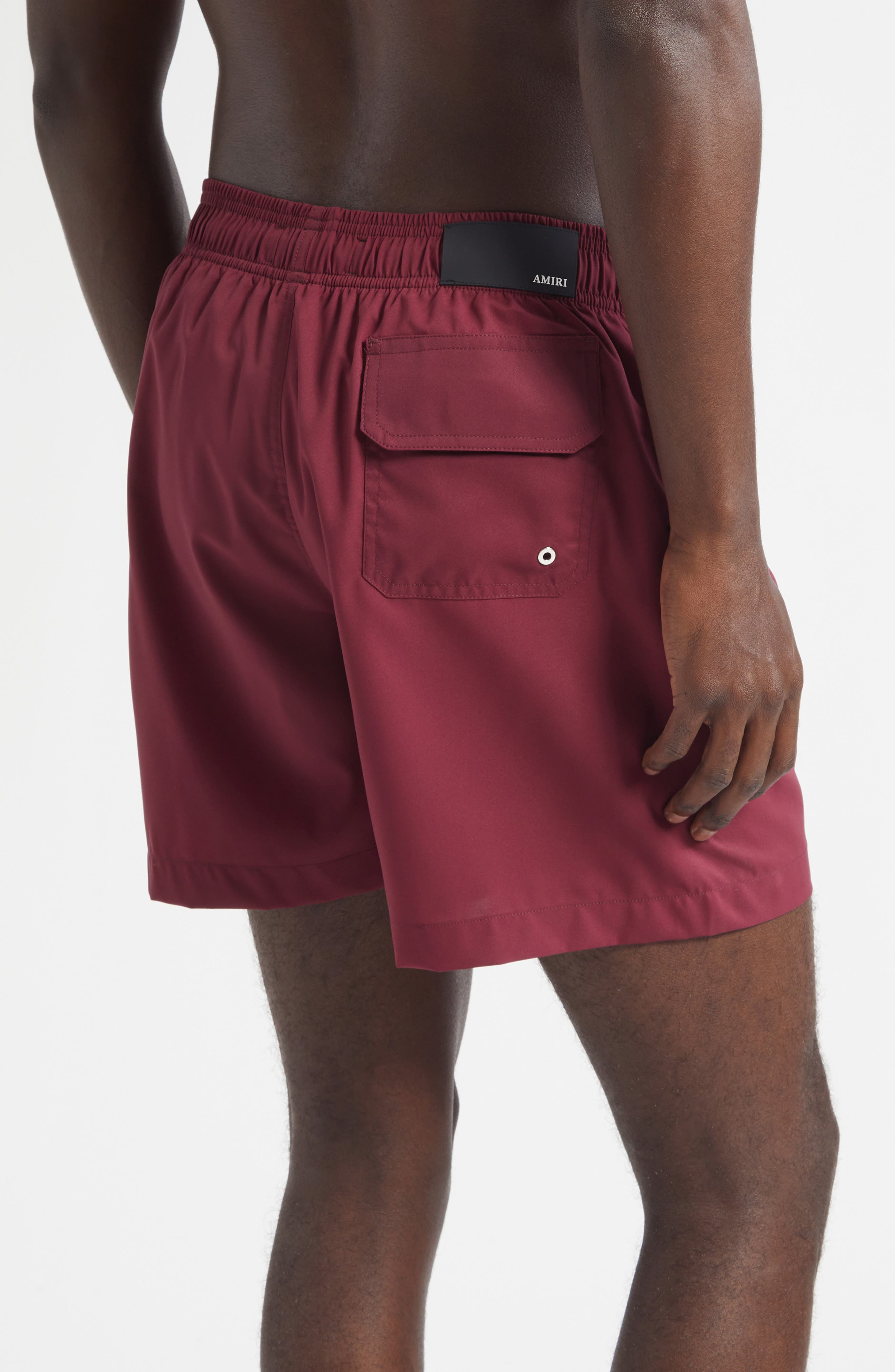 Club Amiri Swim Trunks in Wine at Nordstrom - 2