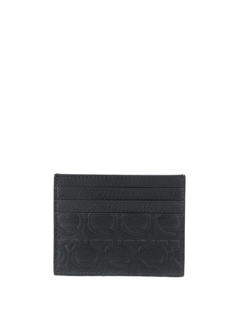 monogram print cardholder - 1