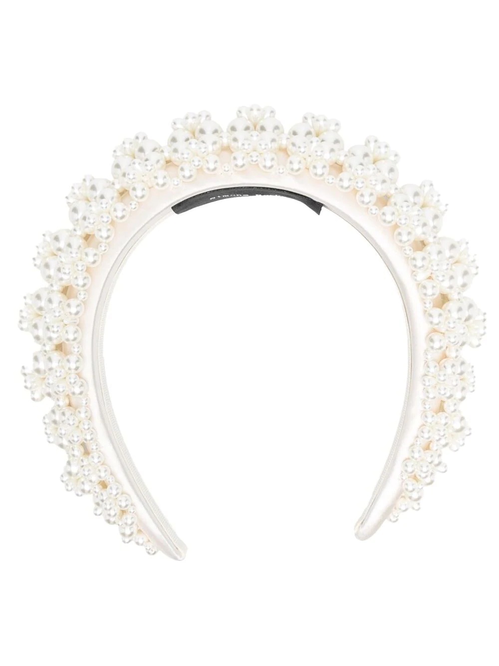 wide pearl headband - 1