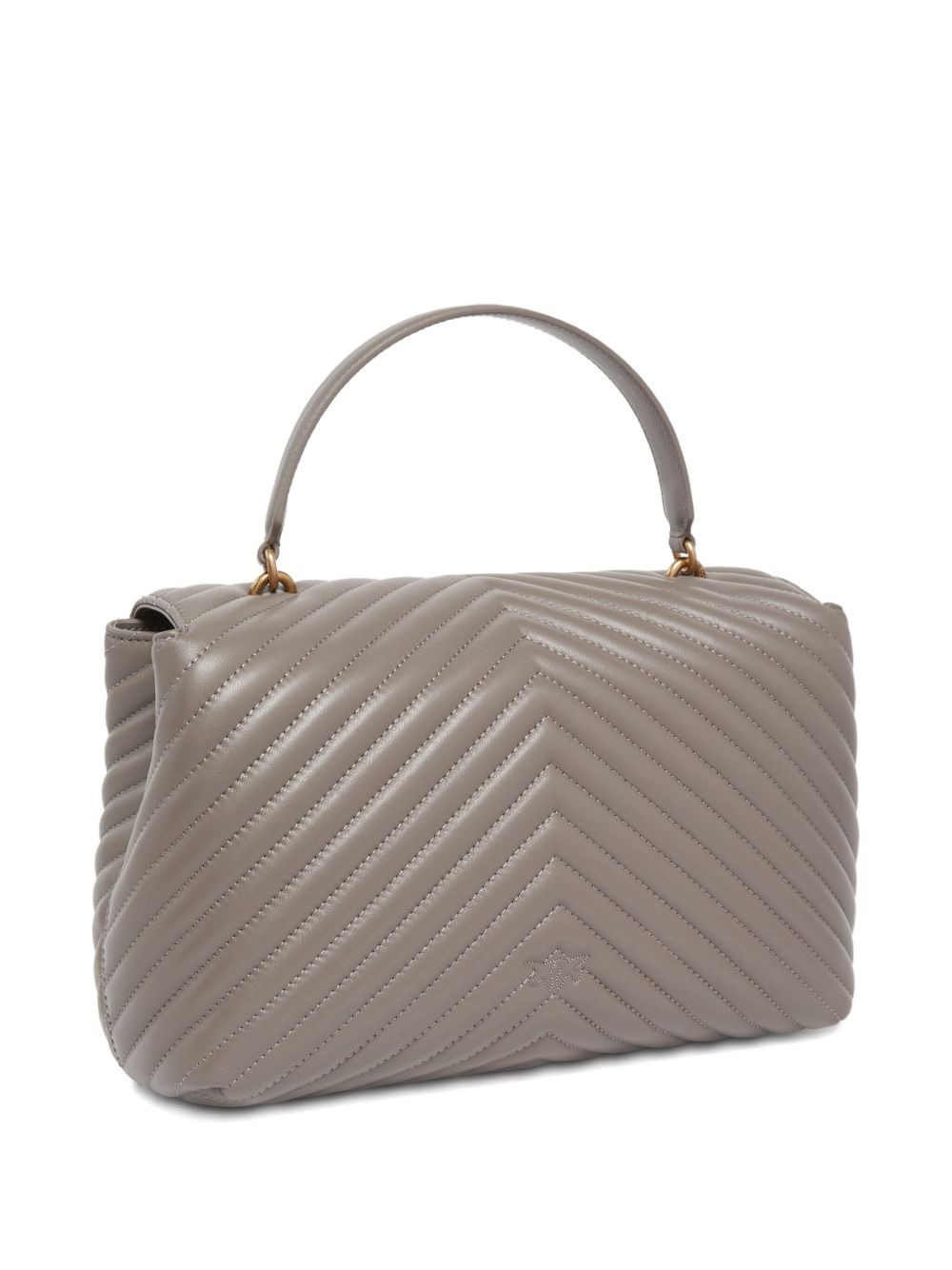 quilted chevron tote bag - 2
