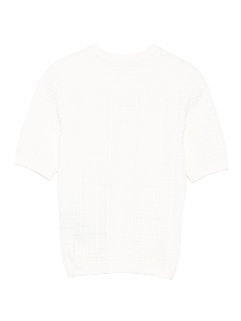 textured short-sleeve t-shirt - 2