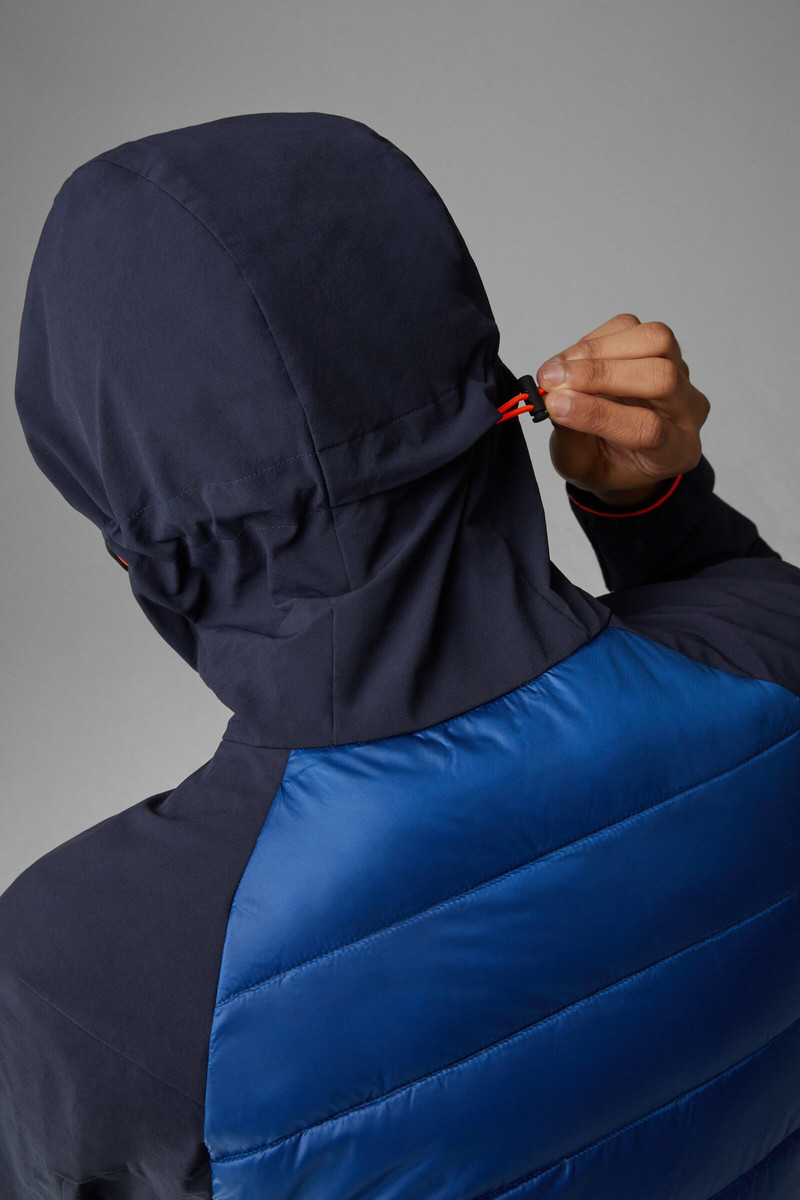 Kegan Hybrid jacket in Blue/Dark blue 5