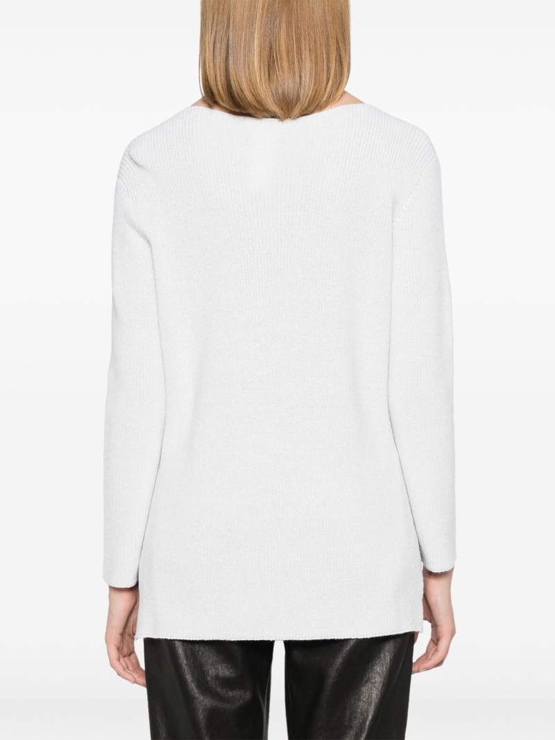 lurex-detail sweater 4