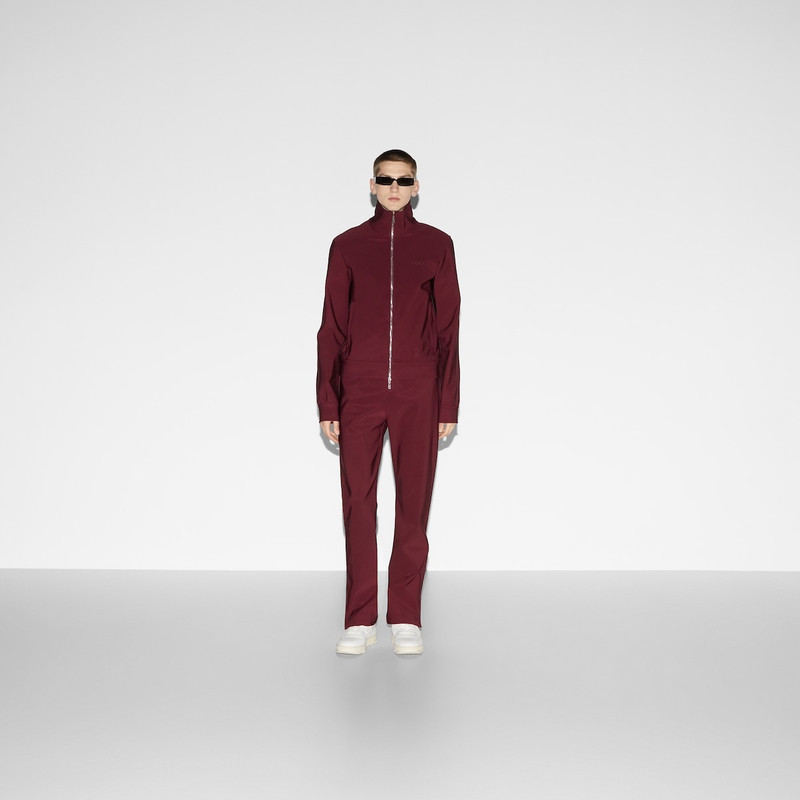 GUCCI Technical jersey zip jacket outlook
