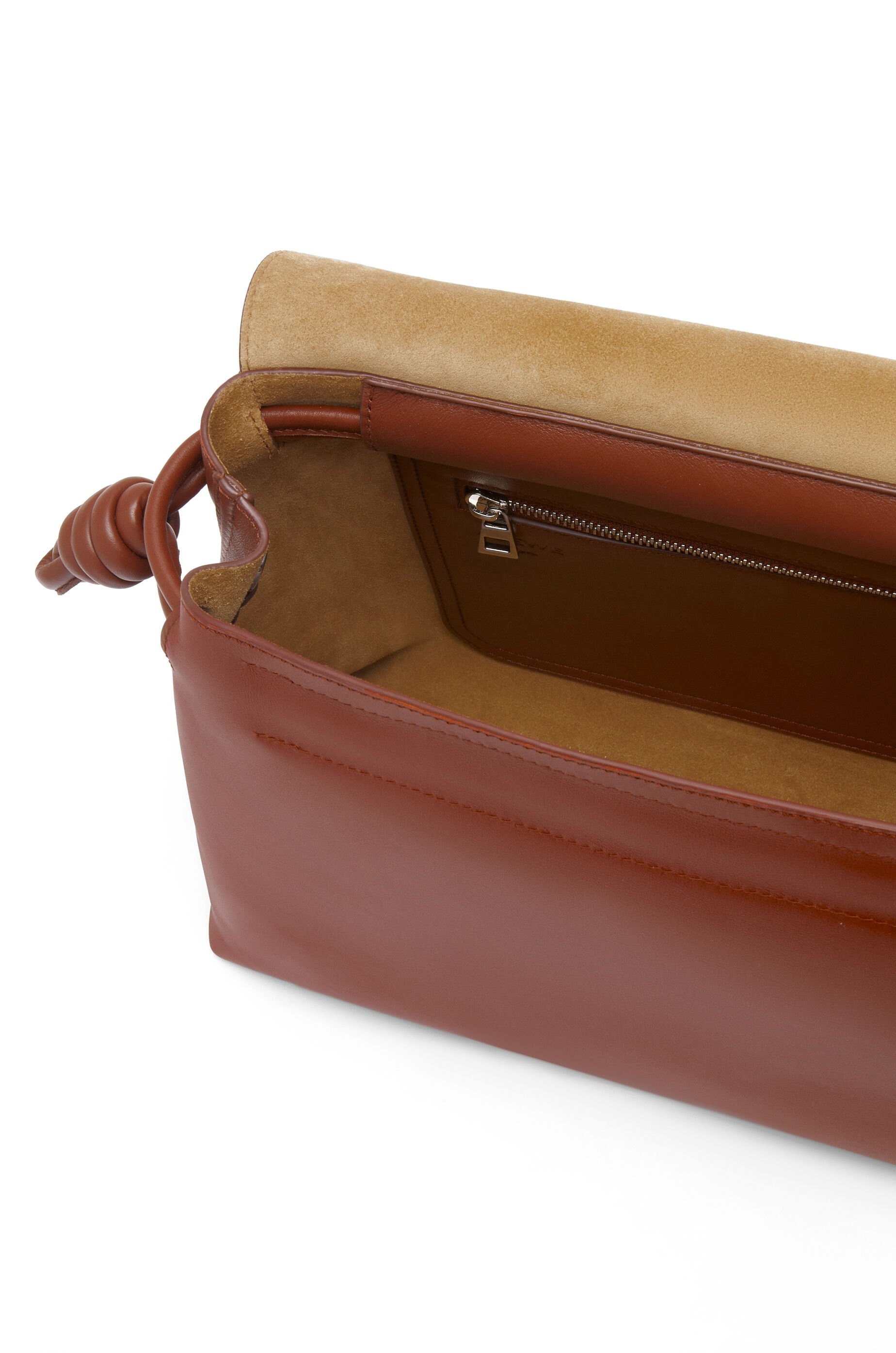 Flamenco satchel in shiny supple calfskin - 8