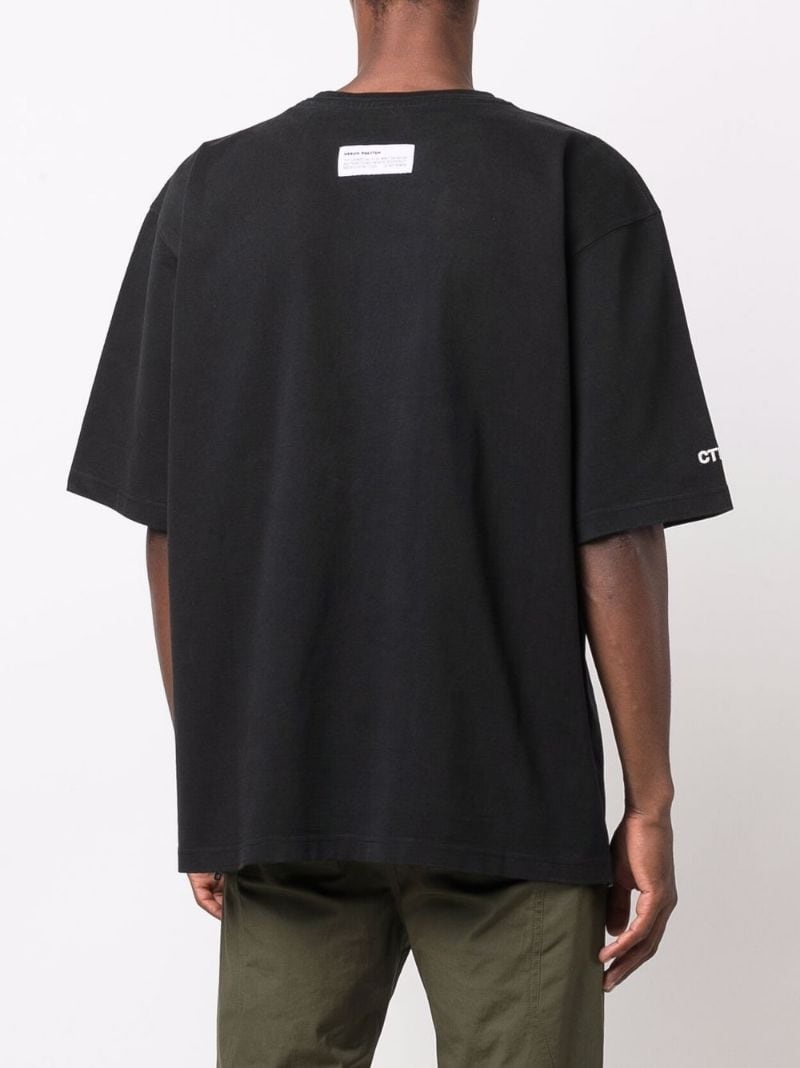 spray globe T-shirt - 4