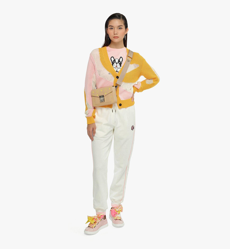 MCM Millie Crossbody in Color Splash Logo Leather outlook