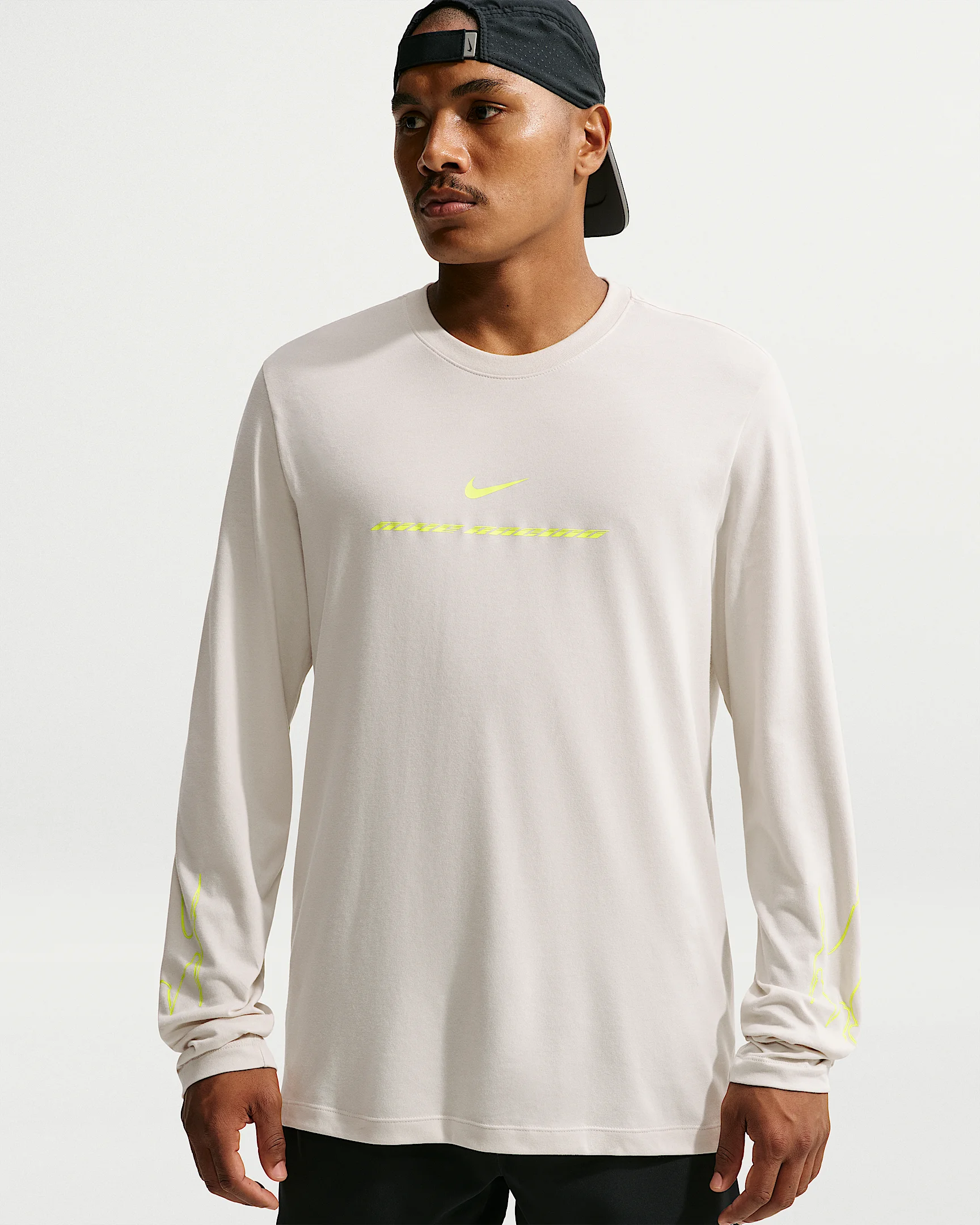 Nike Men's Dri-FIT Long-Sleeve Running T-Shirt - 1