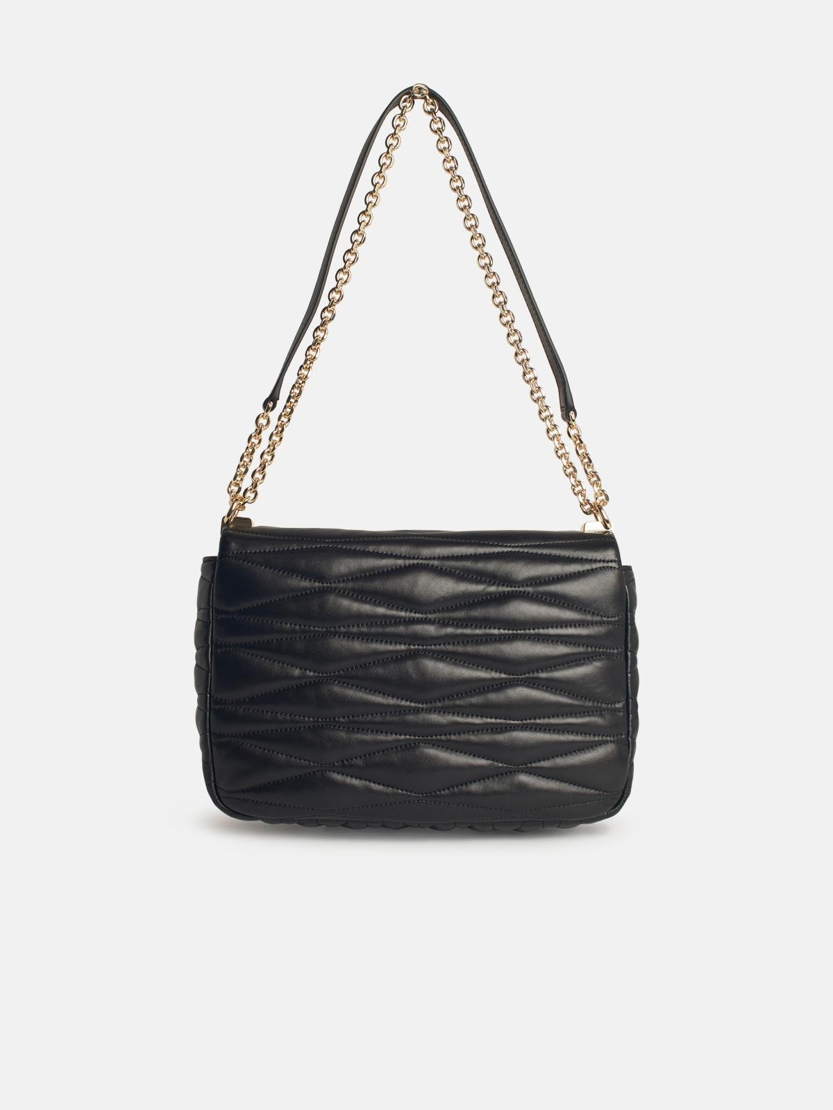 MEDIUM '1927' BLACK LEATHER CROSSBODY BAG - 3