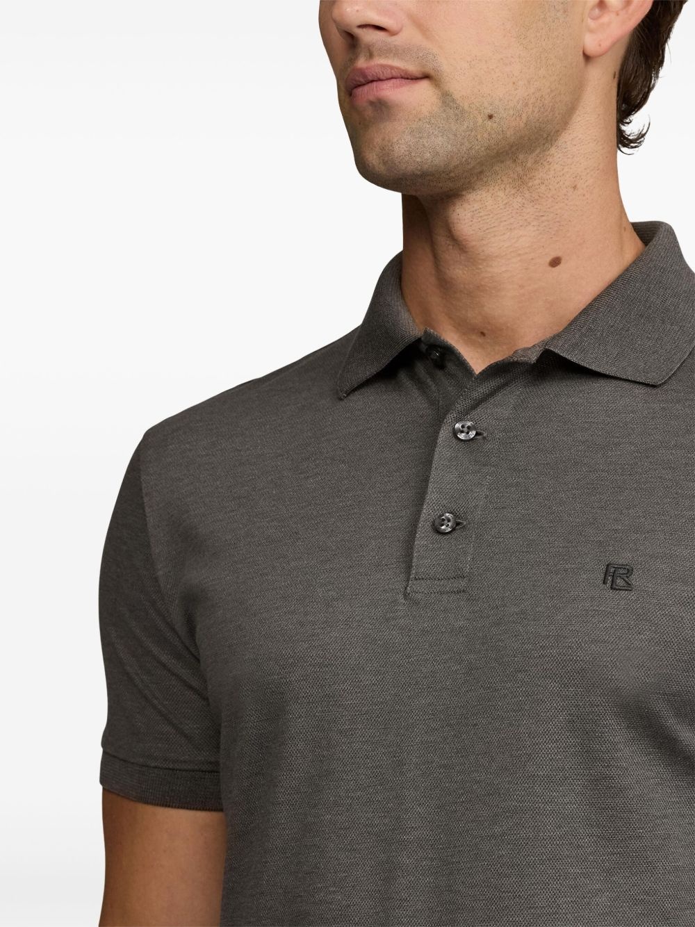 cotton polo shirt - 6