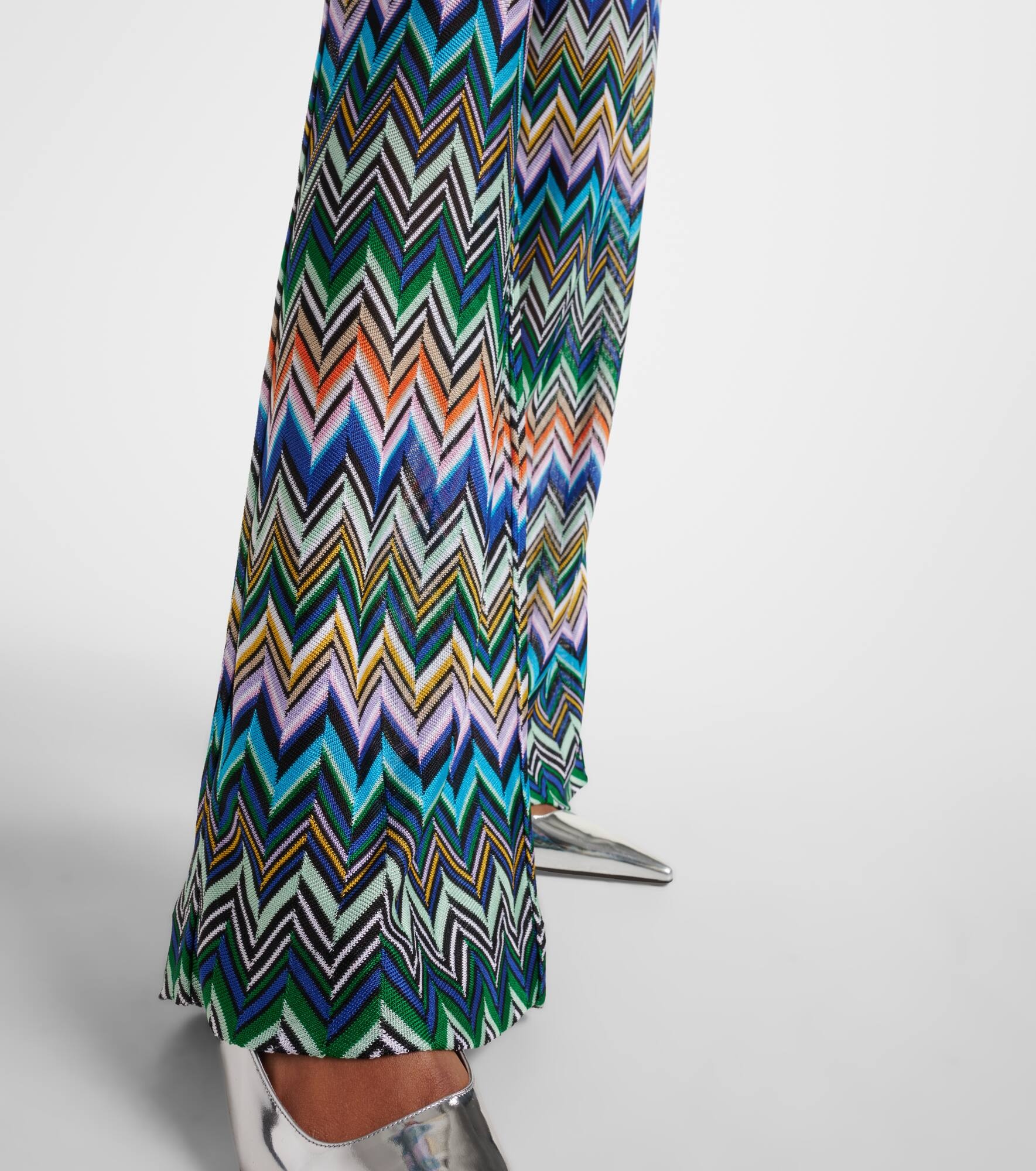 Zig Zag straight pants - 5
