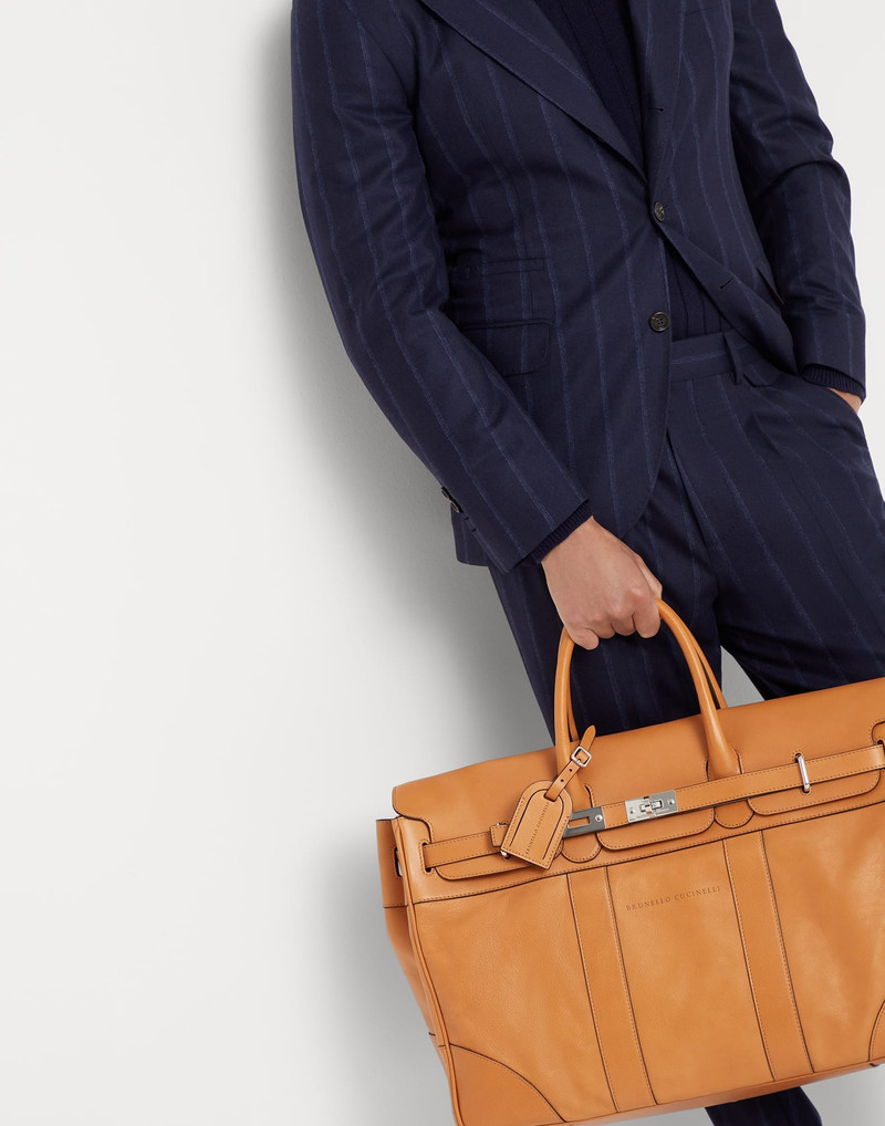 Cowhide Country Weekender bag 4