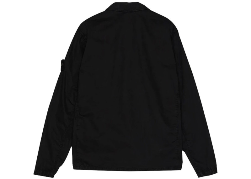 Stone Island Stone Island Old Effect Over Shirt Black outlook
