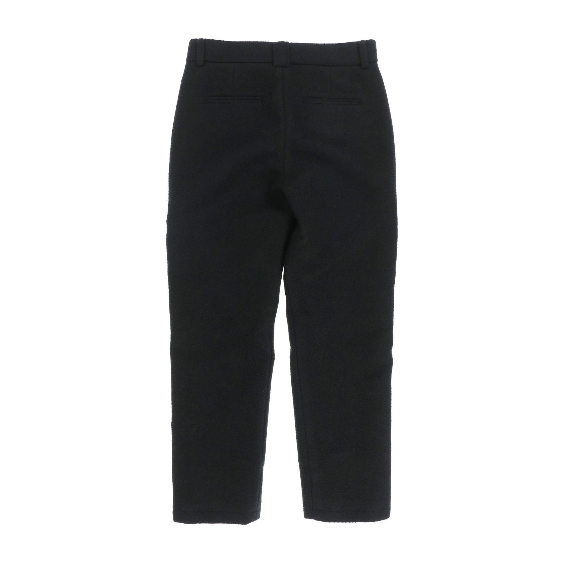 SIDE ZIPPER OPEN TROUSERS / BLK - 2