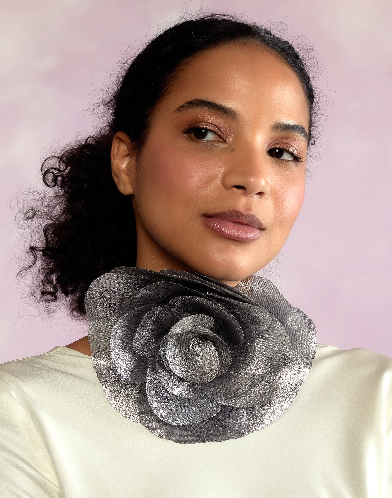 Organza Flower Ties - 2