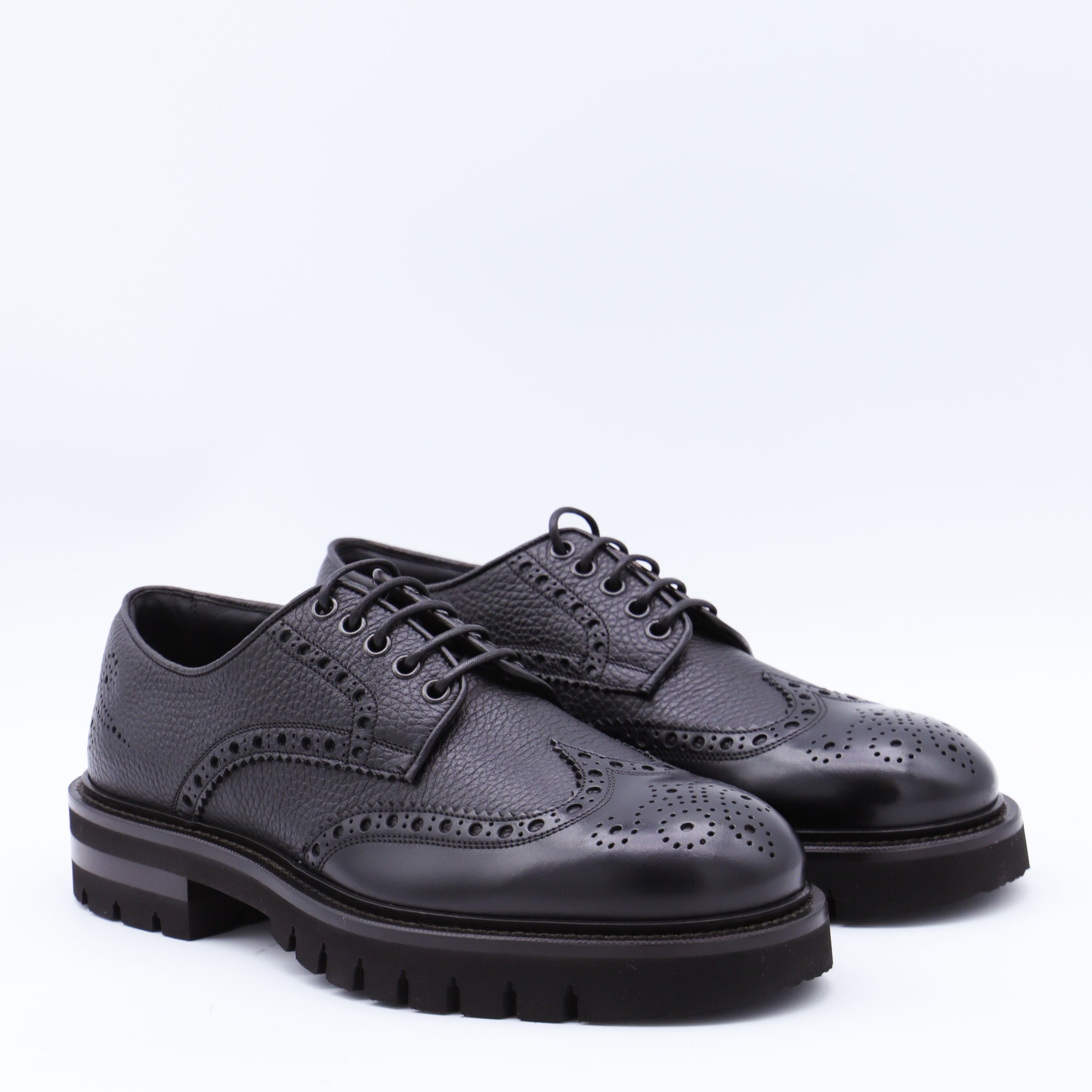 Flat Shoes Blacks And Greys - 2