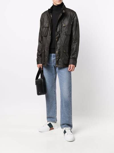 Belstaff single-breasted fitted jacket outlook