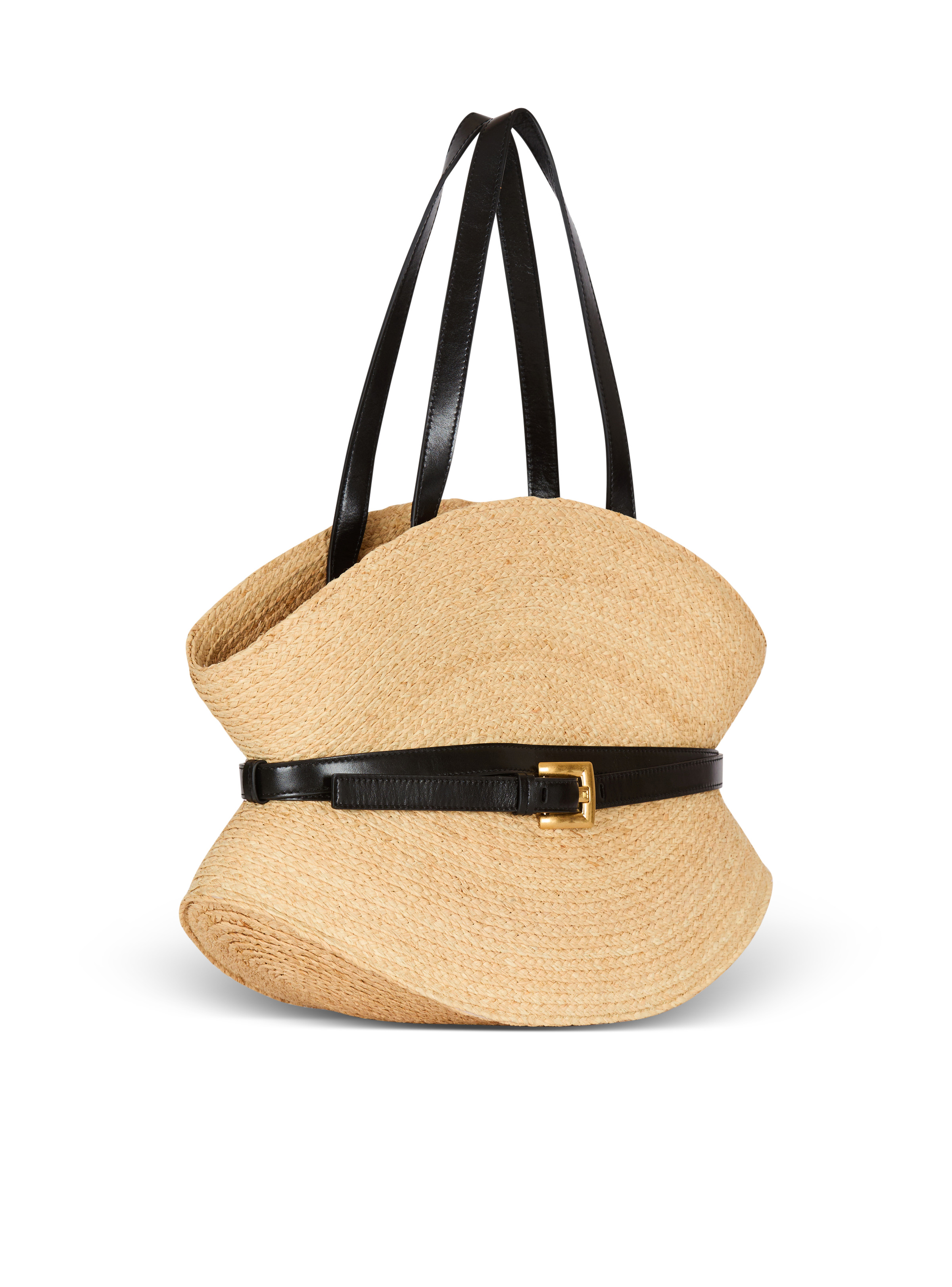 Shuffle Medium bag in raffia - 3