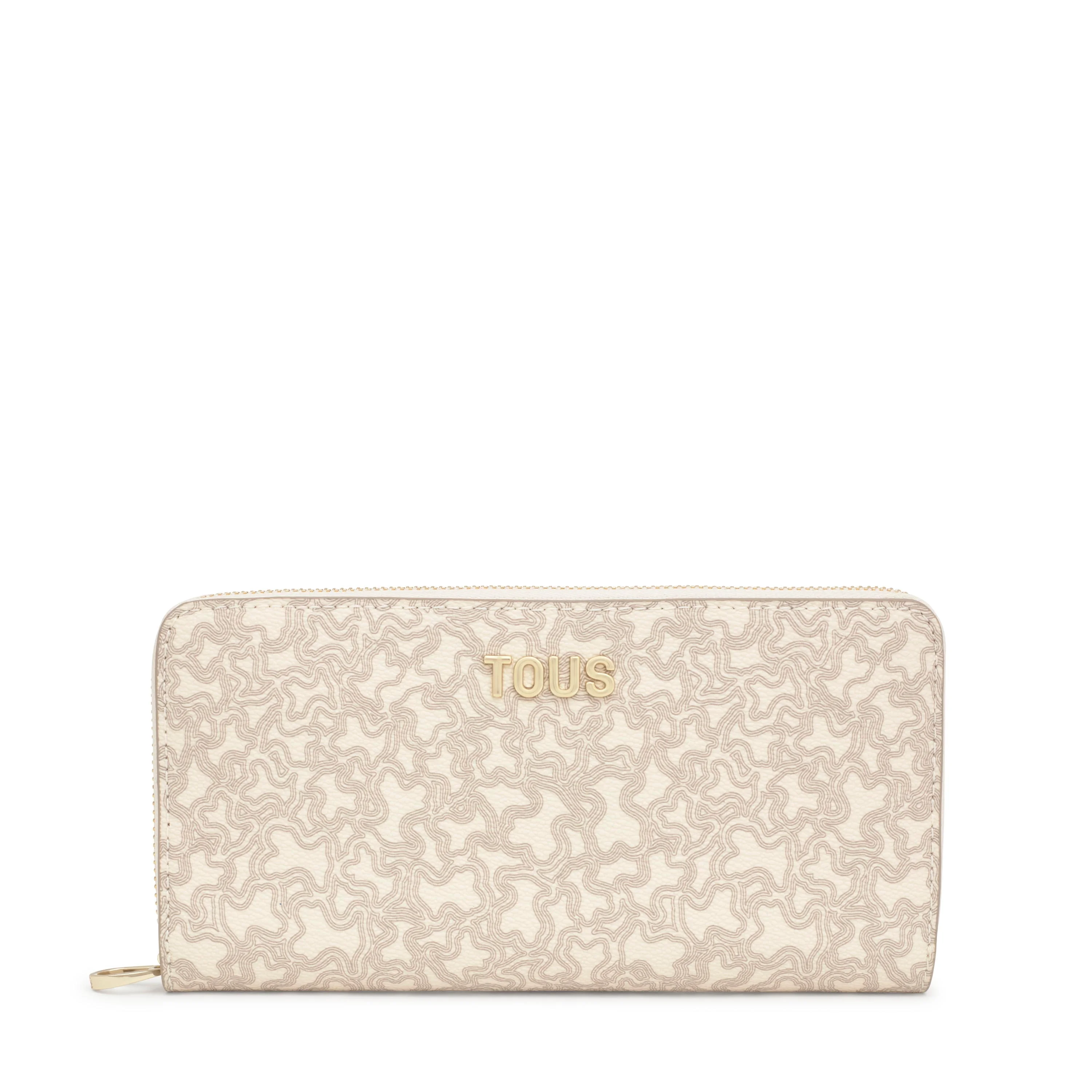 Beige Wallet Kaos Mini Lines - 1