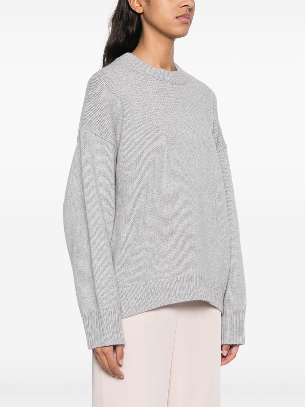 mélange-effect sweater - 3