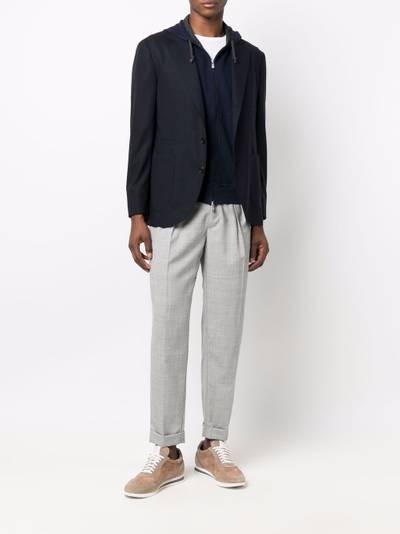 Brunello Cucinelli straight-leg wool trousers outlook