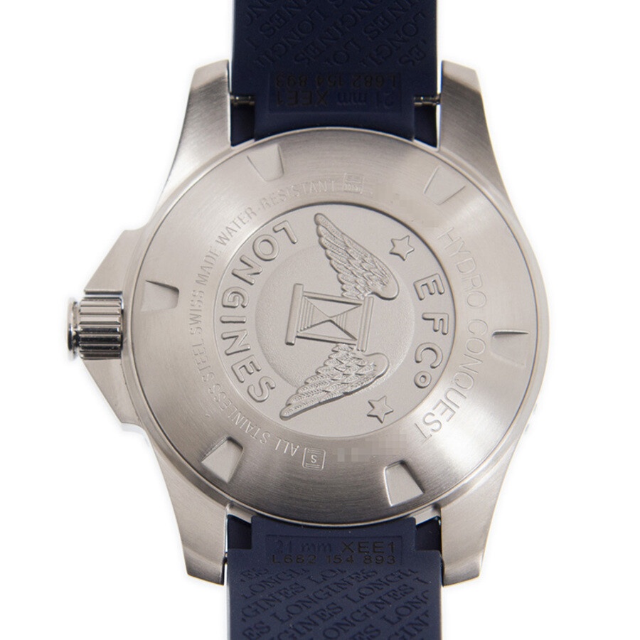 Longines Conquest Automatic Blue Dial Men's 43 mm Watch L3.782.4.96.9 - 4